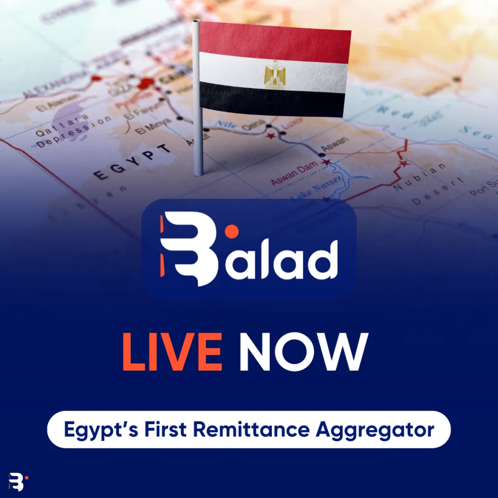 Balad Becomes the First Egyptian Remittance Aggregator to Go Live in Egypt
